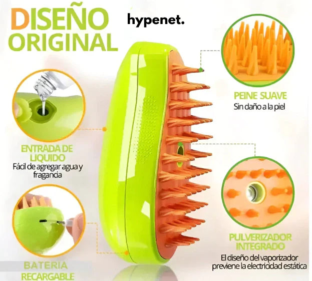 🚿🐶 ¡VapoPet Deluxe PROFESIONAL💨 – ✨ Higiene y Brillo en Segundos 🐾**