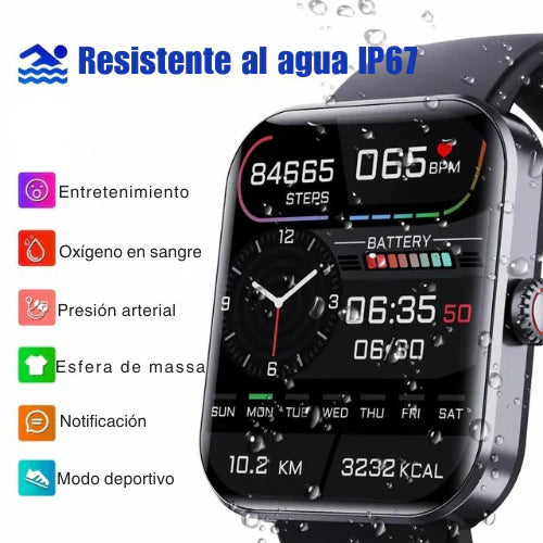 ⌚ Smartwatch T500 Pro Plus 2.0 ¡Tecnología de Punta en tu Muñeca! 🚀 Elegancia, Salud y Conectividad en un Solo Toque 🧠💓 🔥 ¡OFERTA LIMITADA! ⏳ ¡No te quedes sin el tuyo! 🛍️