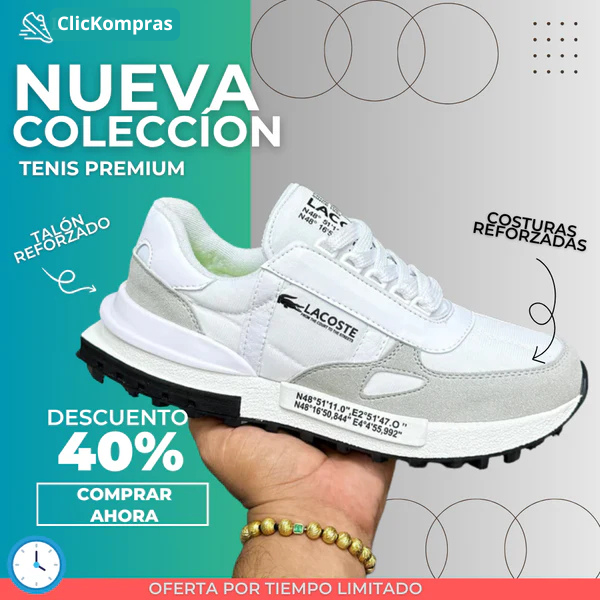 👟TENIS LOCOSTE ! NUEVA COLECCIÓN 🐊Estilo, elegancia y tendencia en cada paso!