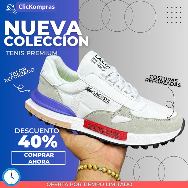 👟TENIS LOCOSTE ! NUEVA COLECCIÓN 🐊Estilo, elegancia y tendencia en cada paso!
