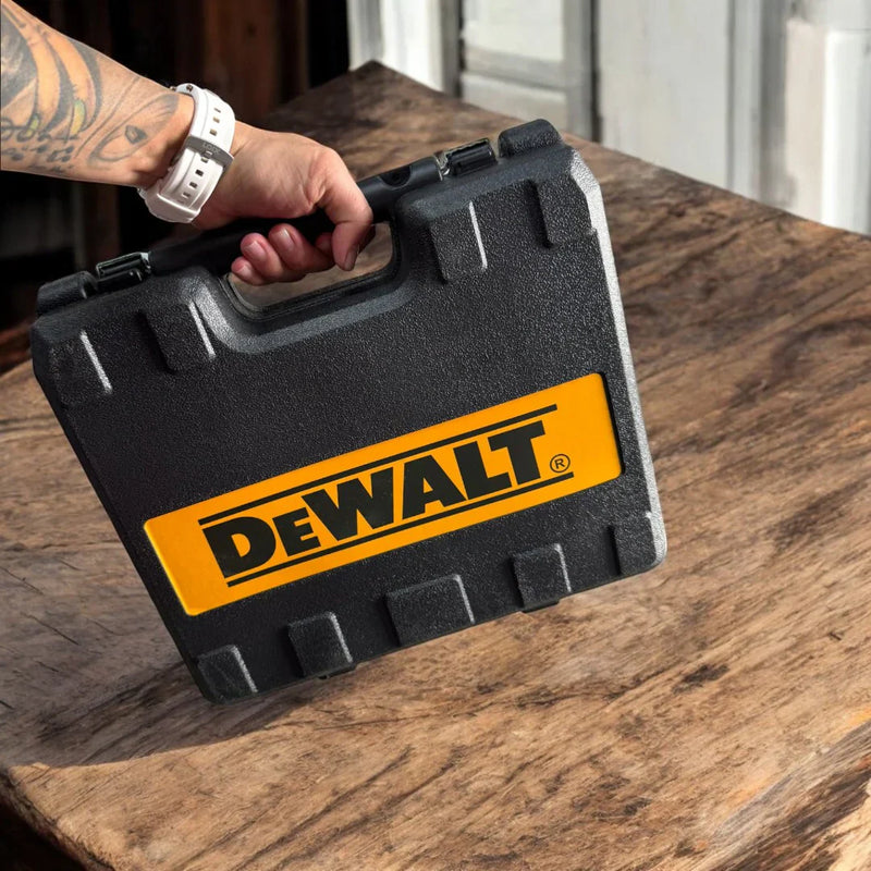 🔥 ¡COMBO PRO DEWALT 2025 – EDICIÓN LIMITADA! Taladro  Impacto + 2 Baterías Power 2.0 + 46 Herramientas de Alto Rendimiento 🎁 ¡Incluye Kit de Brocas Titanium GRATIS solo por HOY! ⏳ ¡Oferta por tiempo limitado – Paga al recibir!