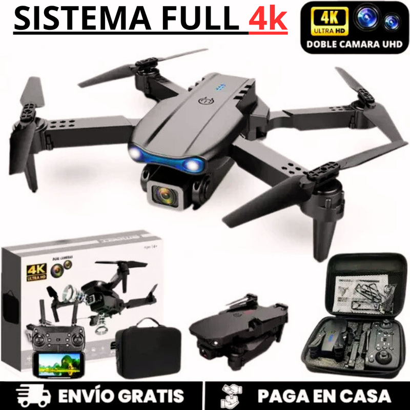 ¡🚨OFERTA LIMITADA 🚨!🚁 ¡DRON Profesional 4K con Doble Cámara 360° + 50% OFF + Envío Gratis + REGALO (S.E.M  24/7 Incluso) Sólo Hoy!