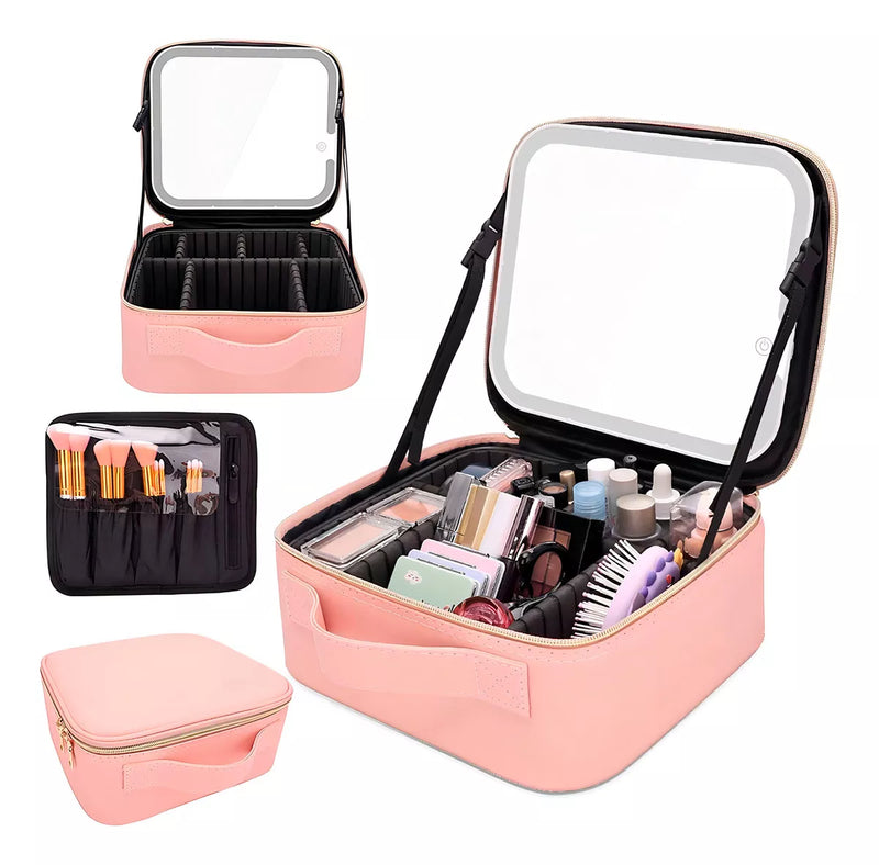 ✨Vanity Luxe 2025💎Tu Tocador de Maquillaje Soñado en un Solo Producto ¡Organiza, ilumina y embellece tu rutina diaria con elegancia y practicidad!